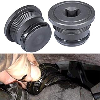 Oil Supply Rail End Plugs & Gasket/O-Rings 4C3Z6026CA for 94-03 7.3L Ford Powerstroke (Set of 2)
