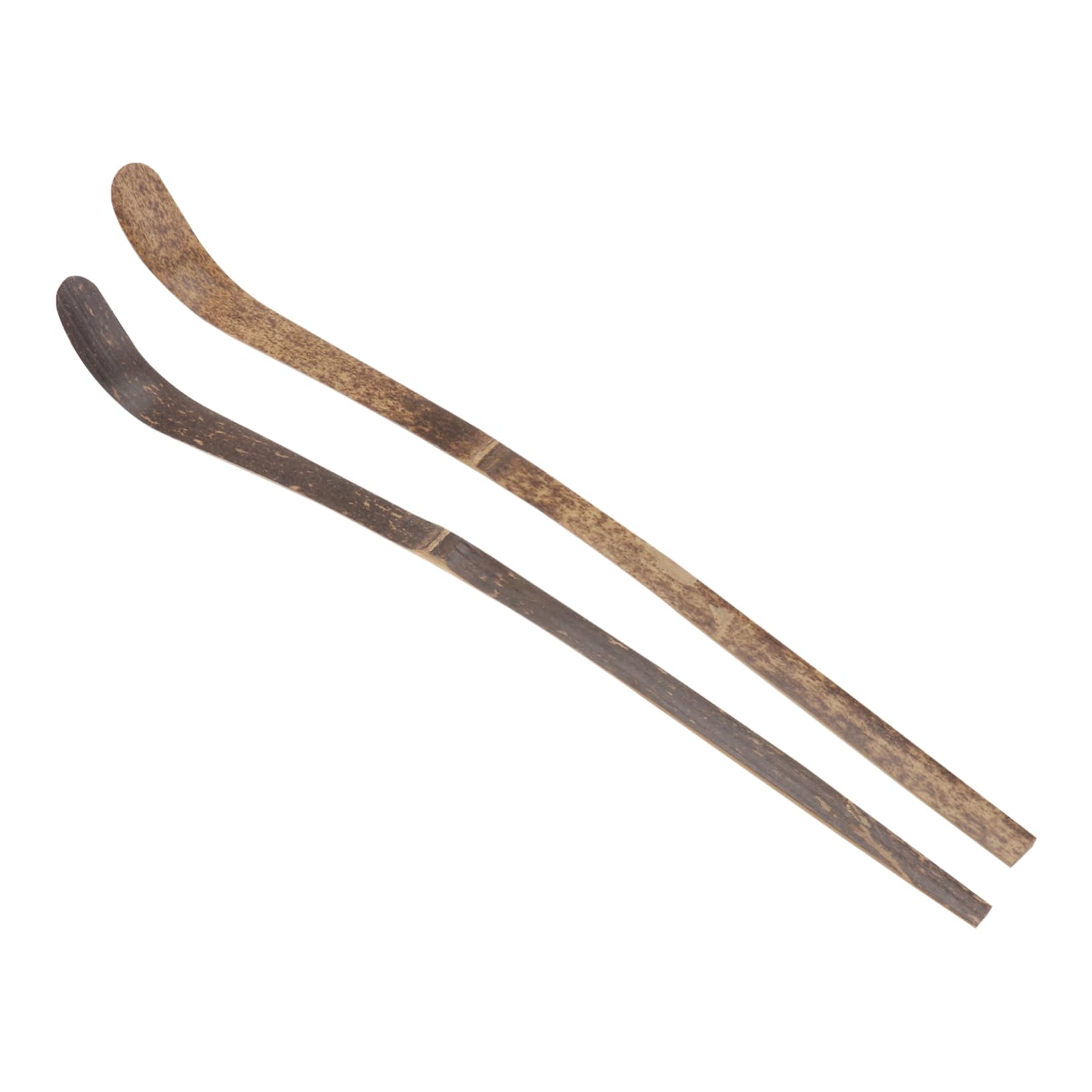 SHOWERORO 2pcs Matcha Scoop Chashaku Matcha Scooper for Tea Stirring Honey Mixing Spoon Bamboo Craft Spoon