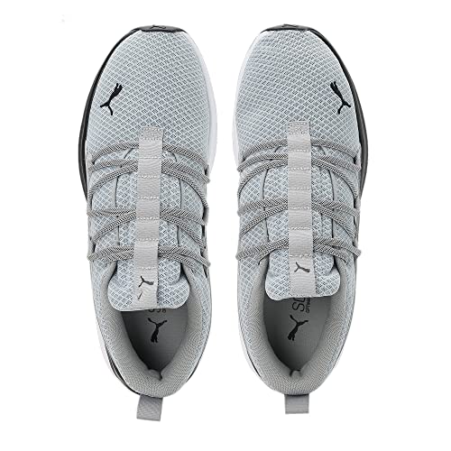 PUMA PUMA Men's SOFTRIDE ONE4ALL Sneaker, Quarry-Puma Black-Puma White, 12