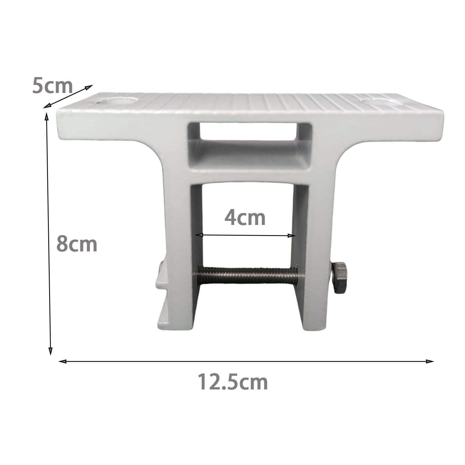 Sharplace 5 Soportes de Montaje en Pared para Toldos Retráctiles, Soporte de Pared para Toldo de Sombra, Toldo de Sombra para Exteriores, Patio Trasero, Terraza