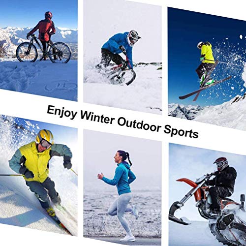 ROCKBROS Frühling, Herbst, Winter Ohrenwärmer Stirnband Ohrenschützer Damen Herren für Radsport Laufen Wandern Motorrad Fahren