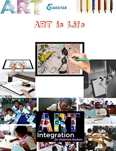 Tavolo con luce a LED A4, ultra sottile, per