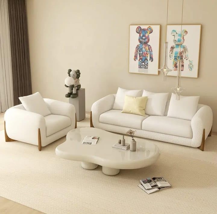 Image of Luxury Sofa Set Luxury Chesterfield Sofa in for Home Living Room & Office (3+1+1 Seater)