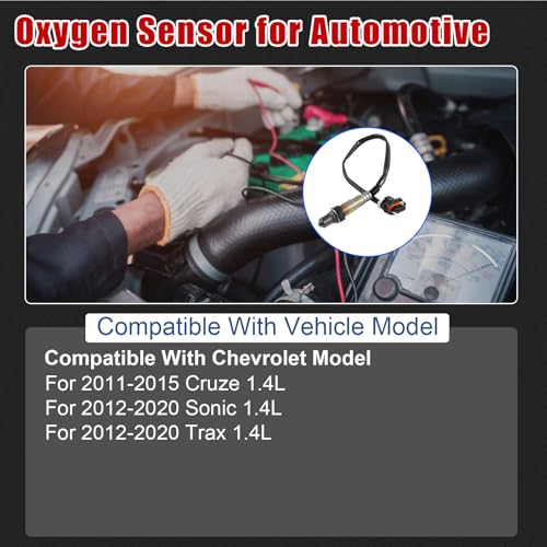 Sensor de oxígeno para Chevrolet Cruze, Sonic y Trax 1.4L miniatura 4