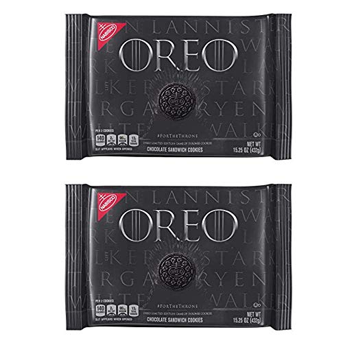 Oreo Chocolate & Mint Creme Sandwich Cookies 15.25 Oz. (2 Pack)