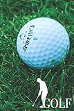  GOLF: Puntaje de golf: Registro del campo de golf para rastrear estadísticas de puntaje de golf - Regalo perfecto para cualquier golfista, aficionado o profesional - 6 x 9 pulgadas - 151 páginas