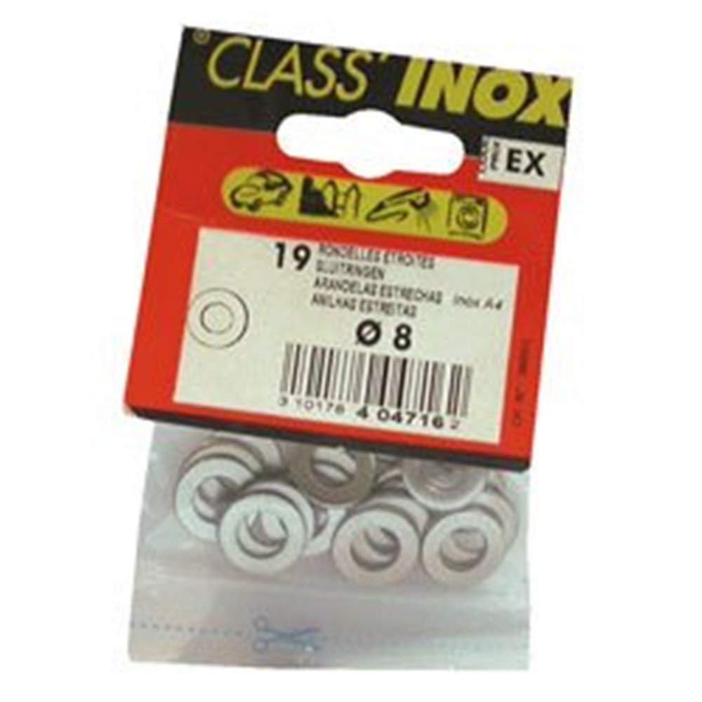 Rondelle étroite INOX A4 10mm VYNEX - Rondelles en acier inoxydable de visserie
