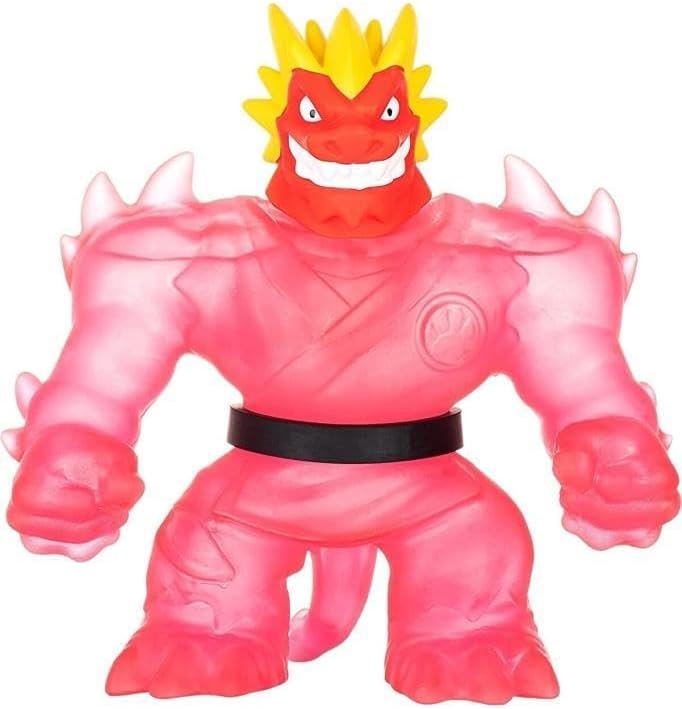 Heroes of Goo Jit Zu Glow Shifters Hero Pack. Super Squishy Blazagon Hero Pack. Goo Filled Toy with a unique Glowing Goo Transformation.