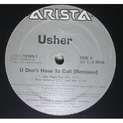 U Don't Have To Call