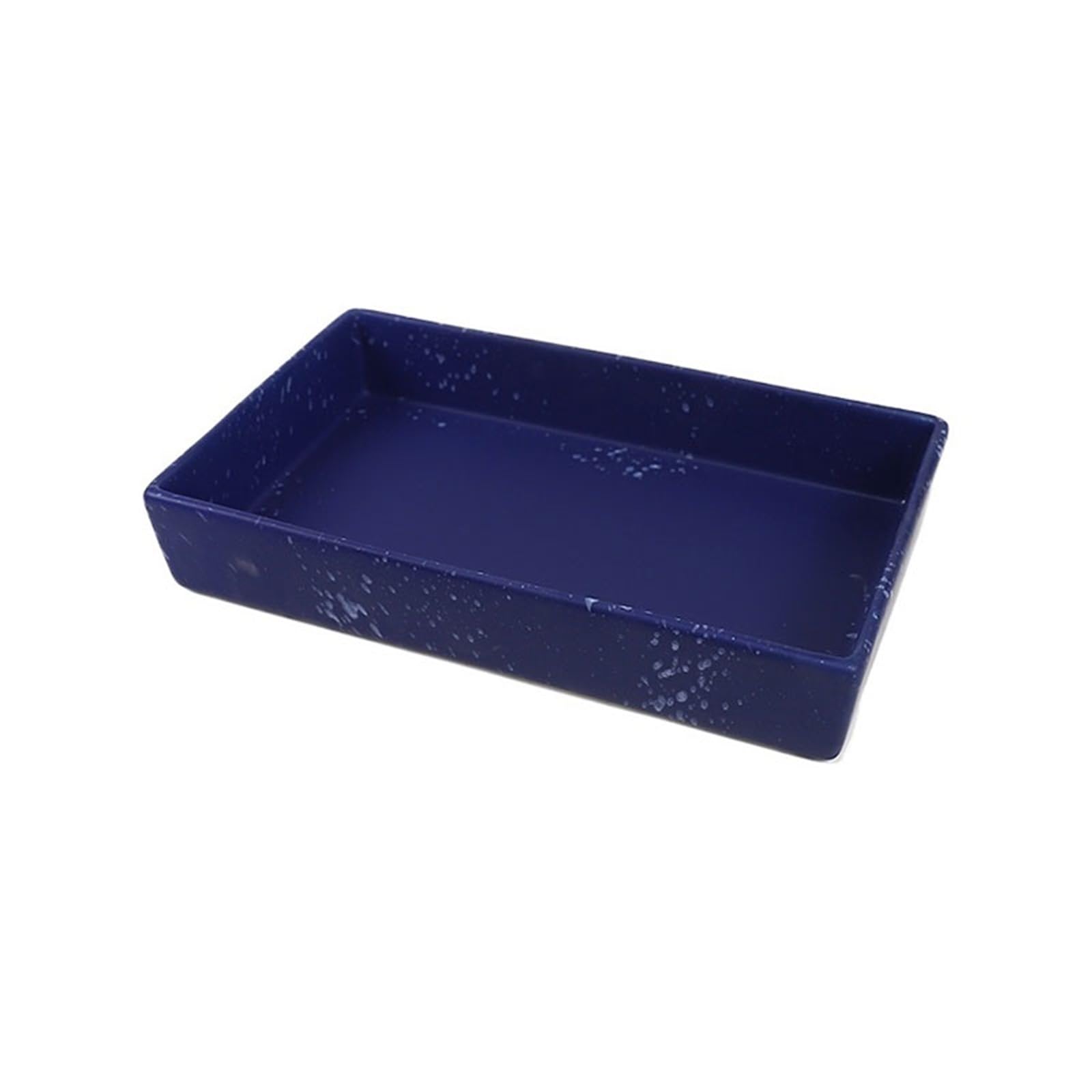 plant dish saucer Rectangular with Dotted Drip Tray Chinese Minimalist Ceramic Flower Arranging Saucer