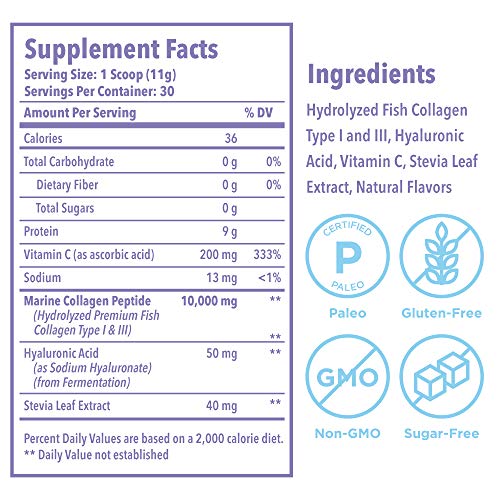 image for Natura Beauty Marine Collagen Peptides | Enhanced Anti-Aging & Anti-Wr