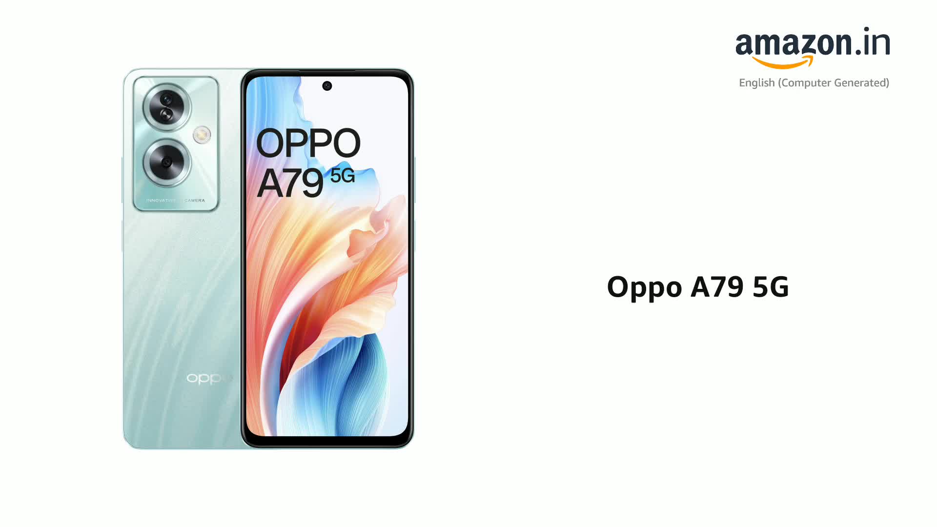 oppo A79 5G 本体のみ Oppo A79 5G (Mystery Black, 8GB RAM, 128GB Storage) | 5000 mAh
