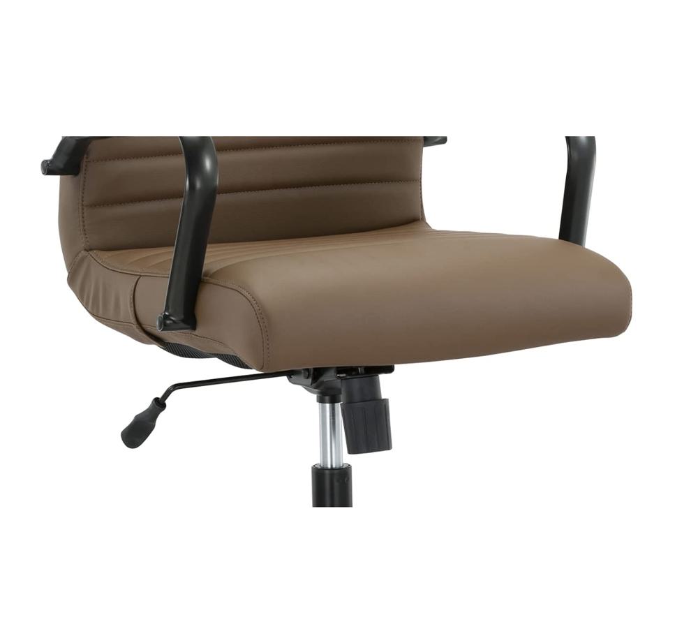 Amazon.com: Realspace® Modern Comfort Winsley Bonded Leather Mid