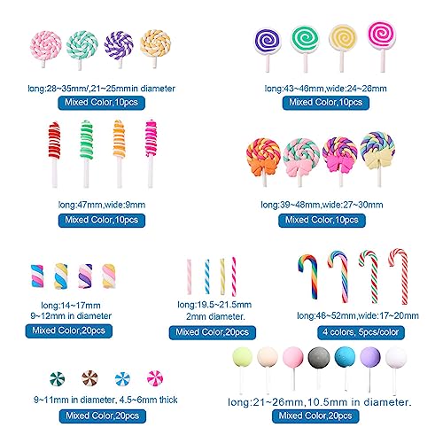 PandaHall, 140 ciondoli in resina a forma di