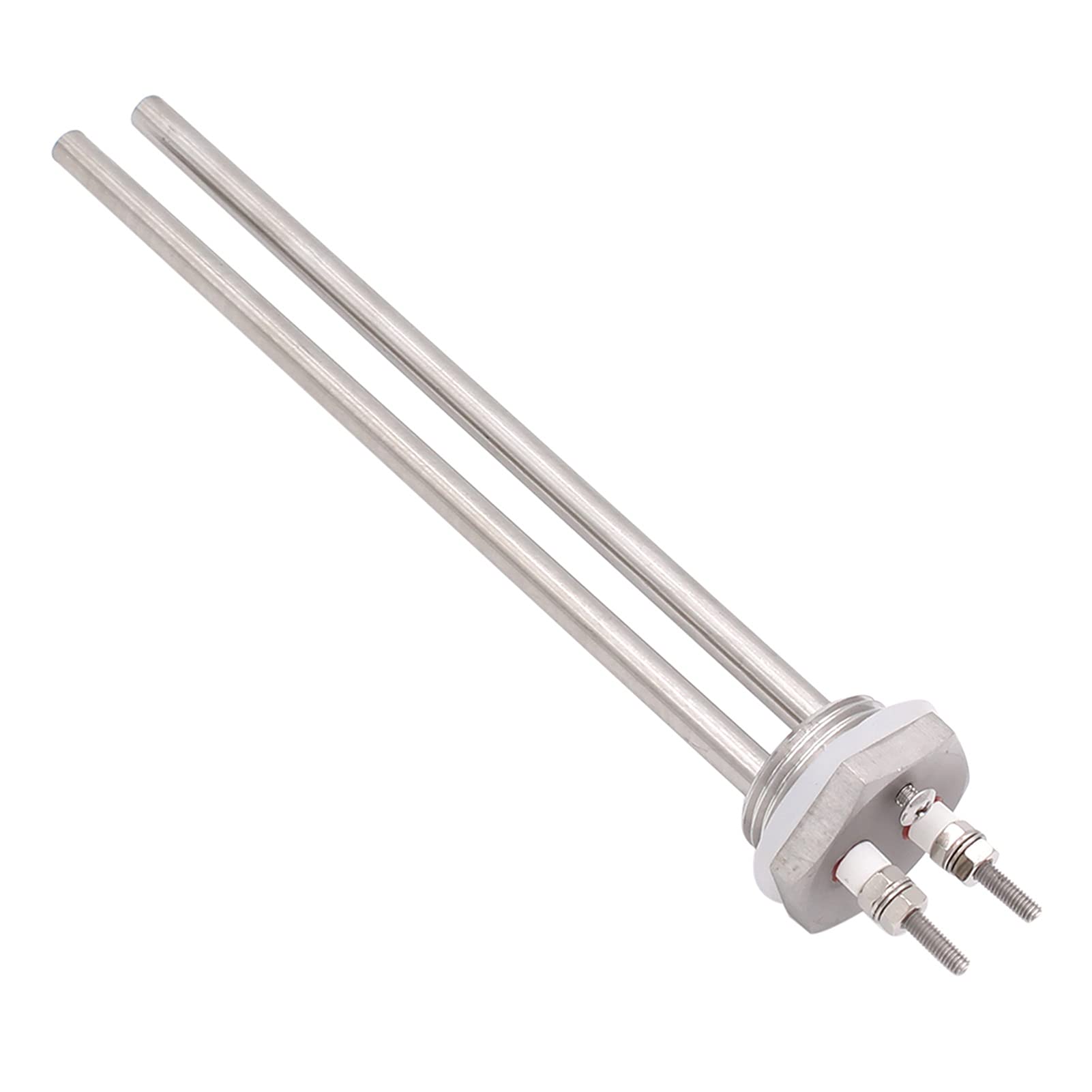 ShandongmtHeating Element 12V 200W DC Heater Element Tubular Heater Screw Plug with 1 INCH BSP Thread for Solar Heater