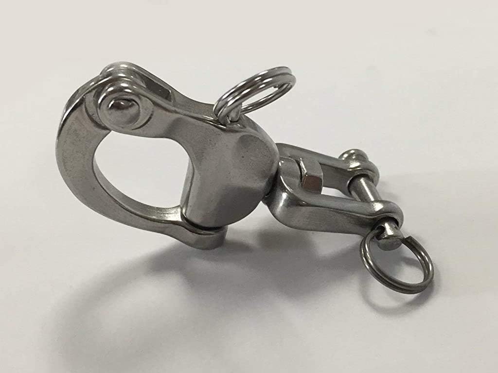 Jaw Swivel Snap Tack Shackle for Sailboat Stainless