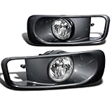 Spec-D Tuning LF-CV99OEM-WJ Honda Civic 2 3 4 Door Ex Dx Lx Clear Fog Lights Lamps, Switch