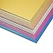 Bright Creations 100 Sheets Metallic Cardstock Paper - Thick 250 GSM 8.5x11 for Arts, Crafts, Classroom, DIY Projects (Assorted Colors, Letter Size) - Foil Card Stock