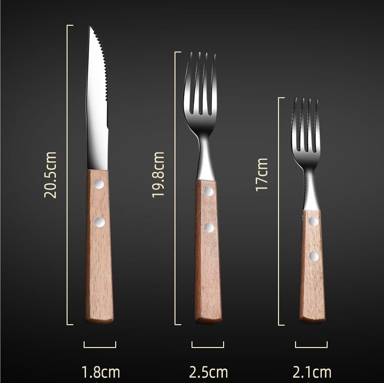 Set Cuchillos Cocina 5 Piezas Acero Inox miniatura 3