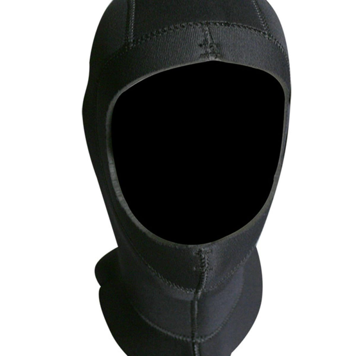 WOONEKY Capucha de Neopreno para Submarinismo Protección Térmica y UV Diseño Ajustado para Adultos para Surf Buceo y Color Negro