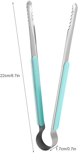 Miniatura 5 de Pinzas para cocinar, pinzas de cocina de acero inoxidable de grado alimenticio para cocinar, clip de barbacoa de acero inoxidable, pinzas para