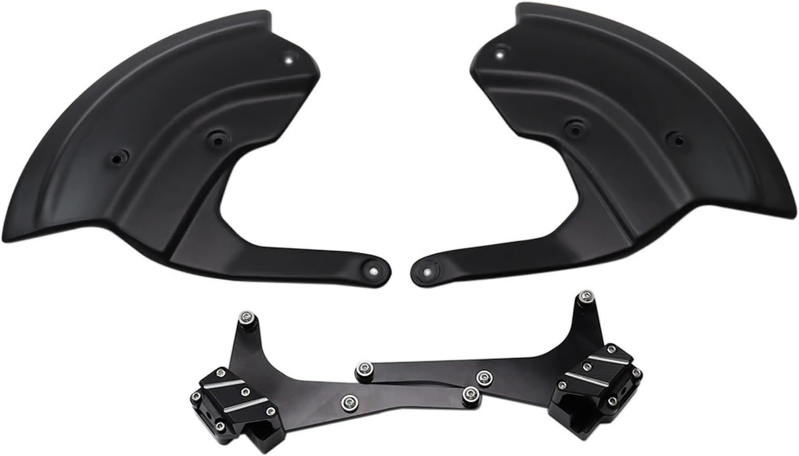 Front Disc Cooling Air Ducts Front Brake Caliper Cover Trim Fit For BMW S1000RR M1000RR S1000XR M1000XR S1000R S1000 R/RR/XR 2019-2024(Matte Black)