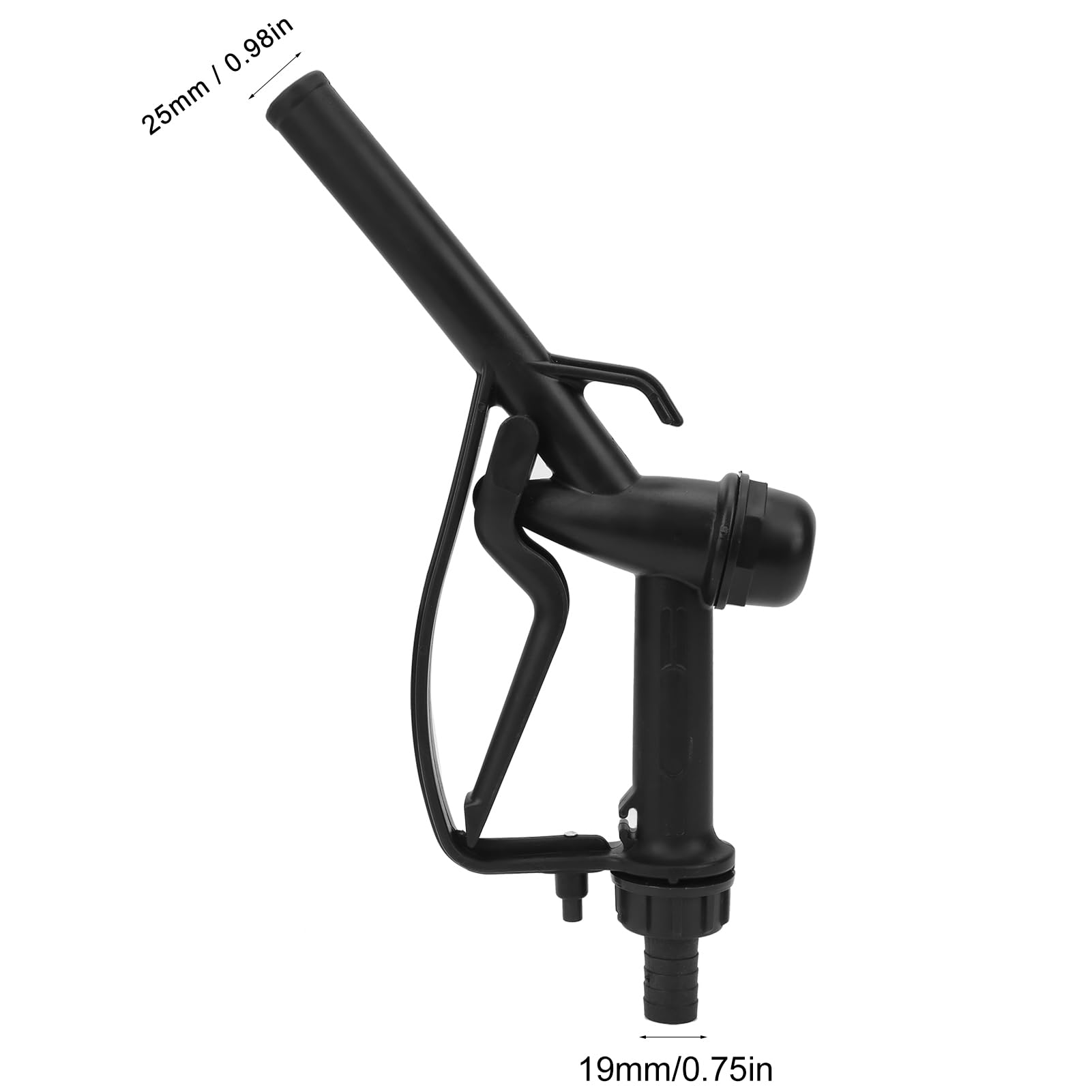 Cocoarm Buse de carburant SZ-20 avec poignée de commutation, pistolet de distribution pour produits chimiques, résistant à la corrosion