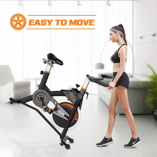 Yosuda Light Commercial Exercise Bike For Home Magnetic Exercise Bike Stationary 350Lb Capacity, Exercise Bike With Bluetooth, Indoor Cycling Bike With Tablet Mount & Comfortable Seat Cushion thumb #6