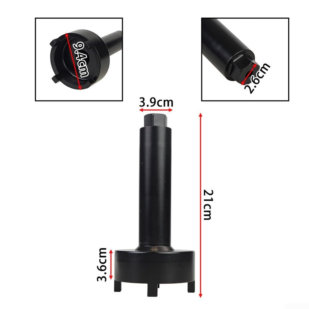 Clé à molette et écrou de support de roulement pour Mercruiser pour Alpha One Gen I II, pour MR, MC1, R Drives et pour MERCURY pour hors-bord MARINER 150HP+ (clé à douille)