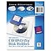 Avery Clear Self-Adhesive CD/DVD Storage Pages, Top Load with Flap, Pack of 10 (73721)