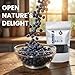 Herb Guru Whole Dried Fruit Blueberries | American Produce | Dried Blueberries, Non-GMO, No Preservatives – 8.5oz (8.5 Ounce Pack of 1) Premium Pantry Snack for Baking, Breakfast, and Everyday Use