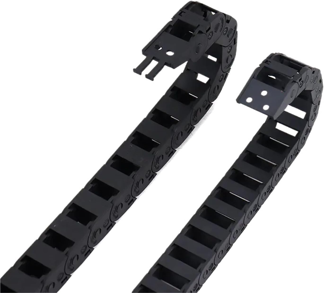 Bridge External Opening Drag Chain Cable Chain, 10x11, 10x15, 10x20, 10x30, 15x15, 15x20, 15x30, 18x25, 18x37 For CNC Machine Tools(18x37 R48)