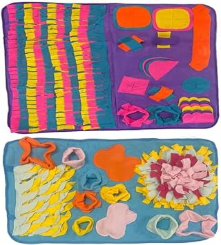 Snuffle Mat Combo Pack for Dogs Pigs Rabbits or Other Pets