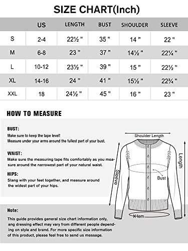 Spicy Sandia Women's Lightweight Crewneck Cardigan Sweaters Cropped Button Down Knit Cardigans Dressy(White Striped,L) #TOP5