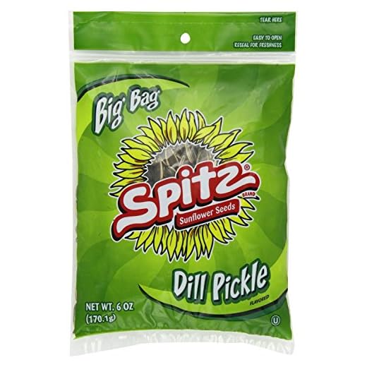 Spitz, Sunflower Seeds, Dill Pickle, 6 Ounce