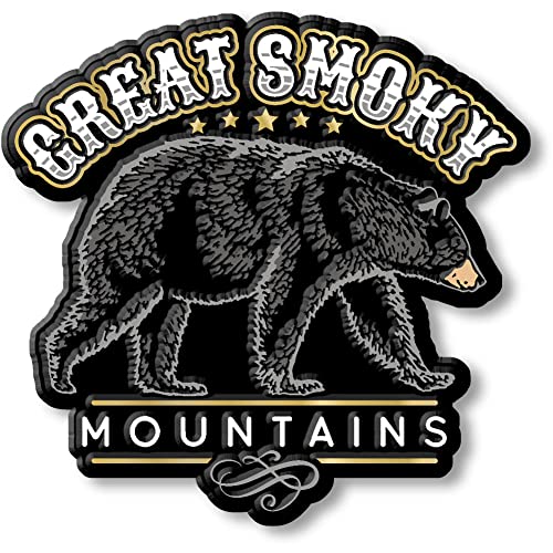 Set de 6 imanes decorativos Great Smoky Mountains miniatura 3