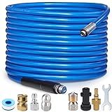 Best Sewer Hose Kits - 10M High Pressure Washer Drain 3000 PSI/180bar Hose Review 