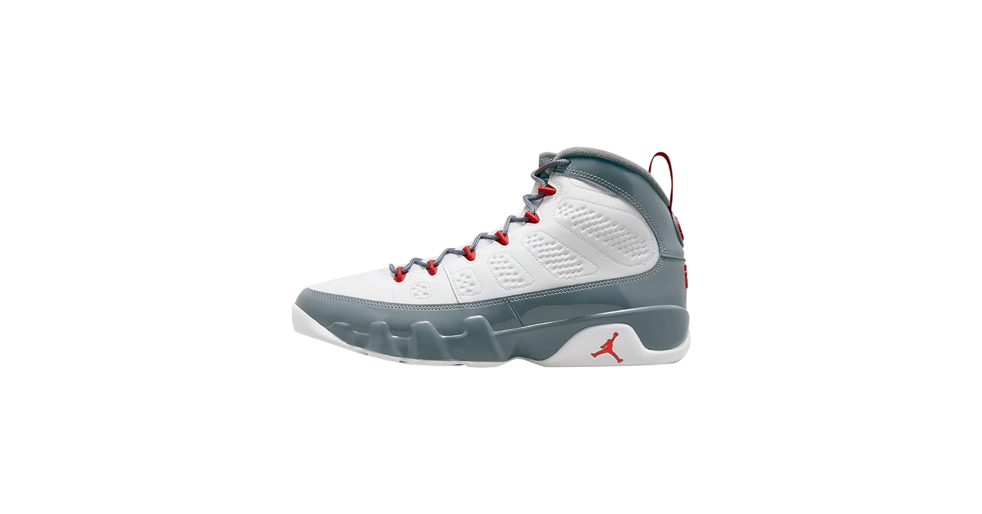 Amazon.com | Jordan mens Air 9 shoe, Ice Blue/Black Sail