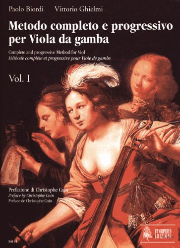 Ut Orpheus BIORDI PAOLO/GHIELMI VITTORIO - COMPLETE AND PROGRESSIVE METHOD FOR VIOL VOL.1 Educational books Other strings