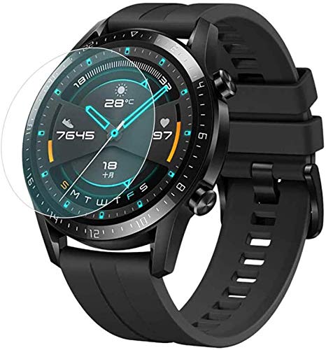 Amazon.co.jp: [2枚セット] HUAWEI Watch GT2 46mm ガラスフィルム 