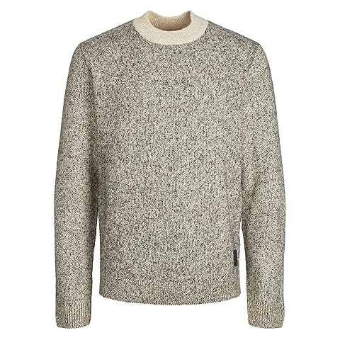 JACK & JONES Men's Knit Mock Neck Jumper Cover