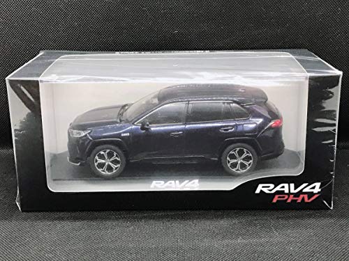 �񔄕i �g���^ �V�^RAV4 PHV �J���[�T���v�� 1/30�~�j�J�[ �N���A�P�[�X�t �_�[�N�u���[�}�C�J 8X8
