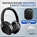 Philips Wireless Headphones Noise Cancelling, Stereo Over Ear Wireless Headphones with Removable Mic, Bluetooth Headset with Microphone, Lightweight and Touch Control, 55 Hours Playtime