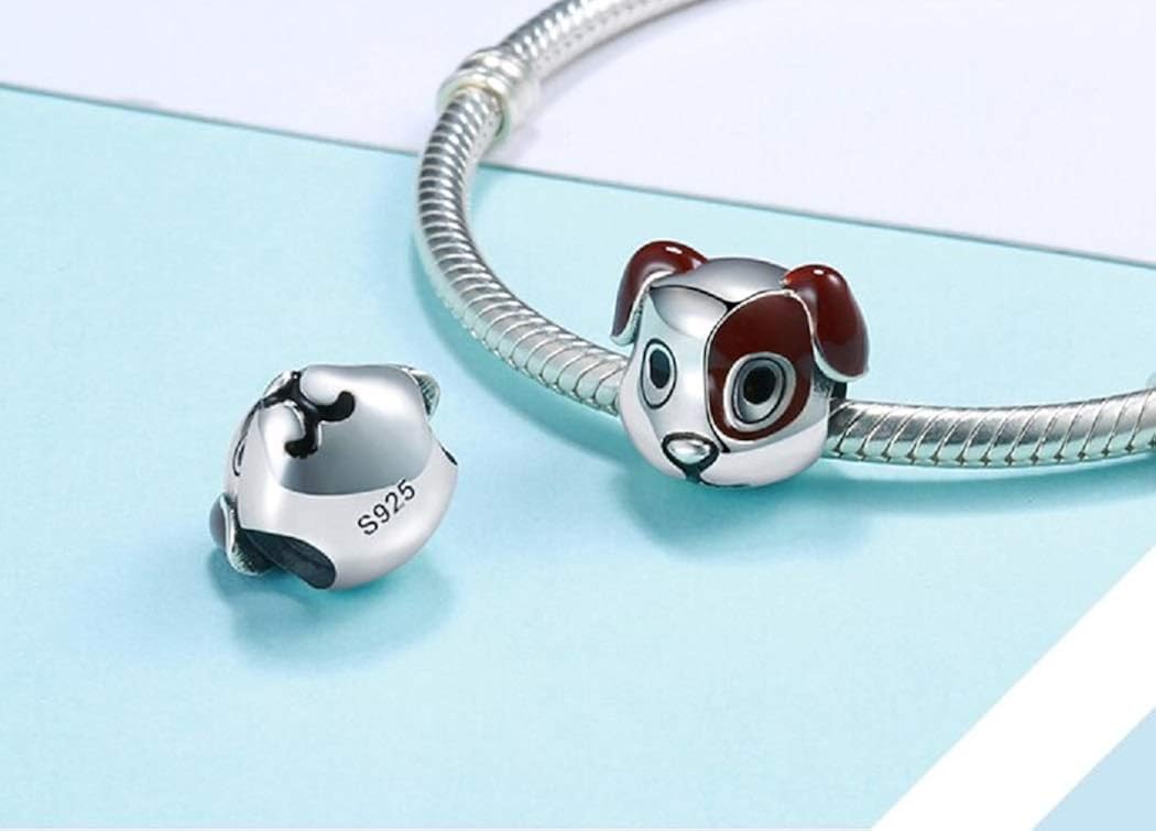 FeatherWish I Love My Puppy Dog Pet Animal Family Love Best Friend Bead Charm Fits And Compatible With Pandora Bracelets Gift For Friend Wife Birthday Sister Mum Daughter - Image 4