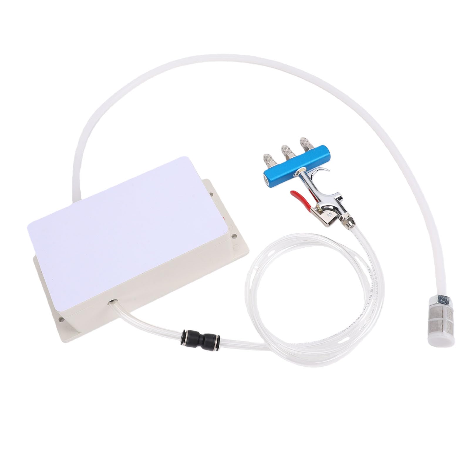 ANGGREK Elektrische Marinadenspritze Fleischinjektor mit 10 Nadeln for Truthahn Braten Rindfleisch (EU-Stecker) | Lebensmittelechter ABS, Direkt aus Dem Behälter, Ideal Zum BBQ, Ergonomisch