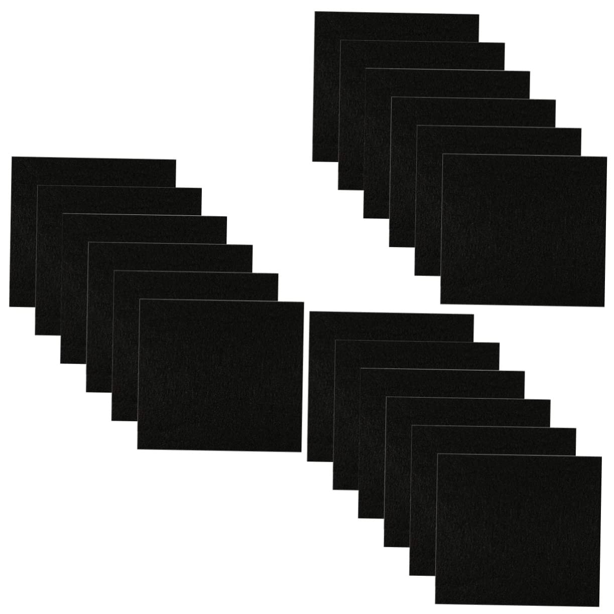 FRCOLOR 18stücke Aktivkohlefilter Für Katzenklo Geruchsfilter Absorbierende Katzenstreu-matten Hochleistungsfähige Leicht Tragbare Katzentoilettenpads Für Frische Luft Im Katzenbereich