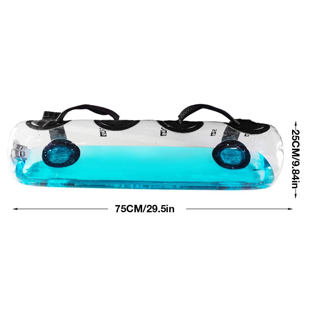 Saco de Aqua Bag | Bolsas de Pesas llenas de Agua de 25 l/35 l para Entrenamiento | Bolsa de Peso de Entrenamiento 840D TPU para Fitness, Equipo Pesado de Cuerpo Completo para piernas
