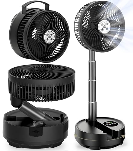 【自動首振り&20000mAh】 扇風機 折りたたみ サーキュレーター コードレス...