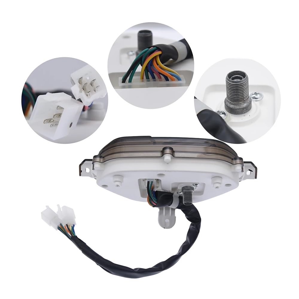 Indicateur Tachymètre Numérue Compteur De Vitesse Numérique pour Moto pour Smash 115 V 115 FI Smash 115 FI Compteur De Vitesse Compteur De Voyage Odomètre
