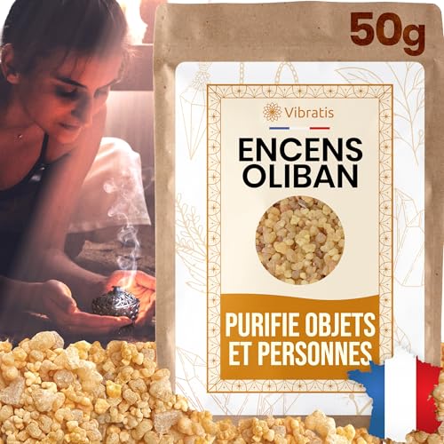 Encens Oliban en Grains 100% Naturel Boswellia Carterrii Qualité Premium Très Fortes Vertus...